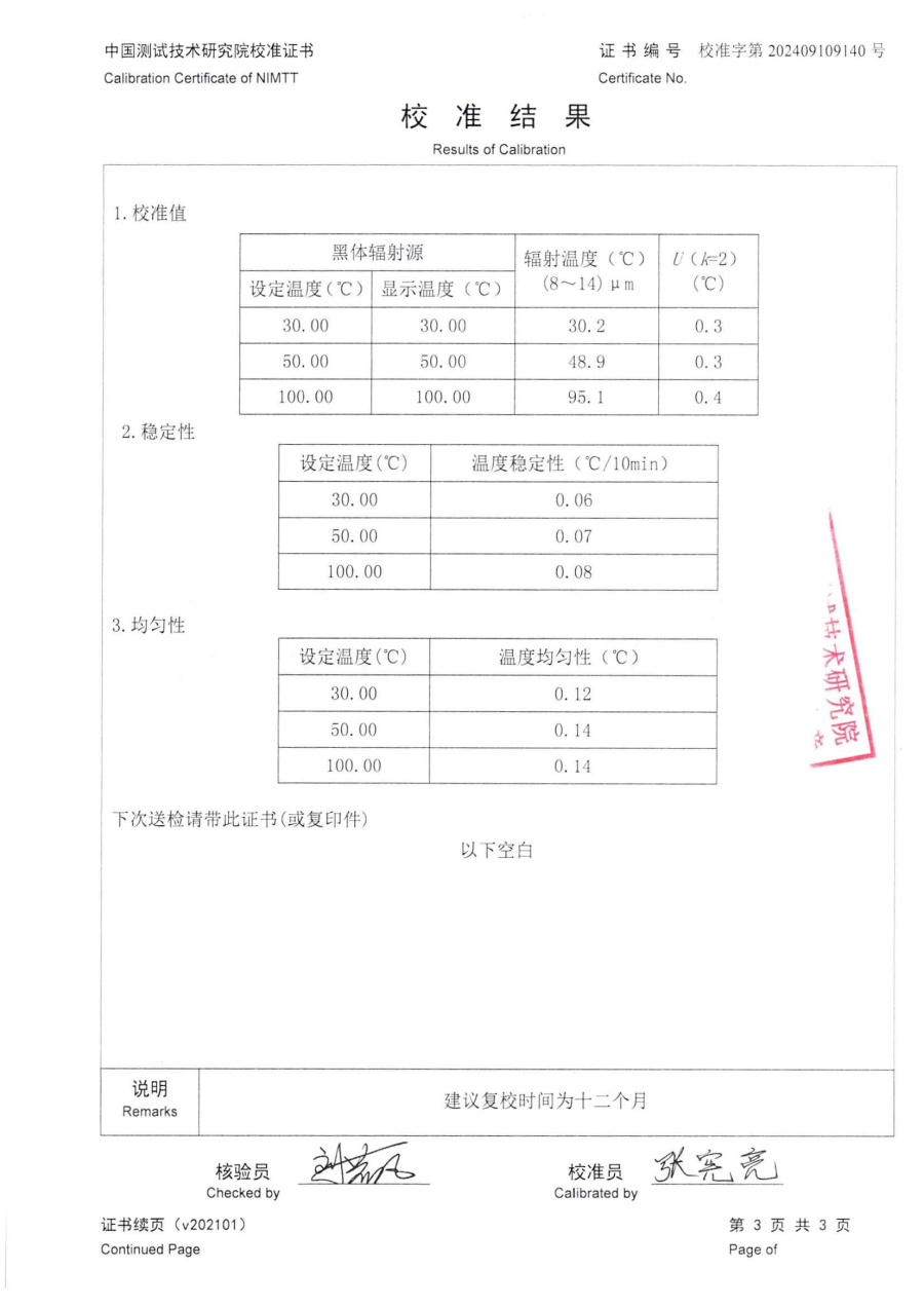 達州市質(zhì)量技術監(jiān)督檢驗測試中心-4臺黑體爐中測院校準證書_05.png